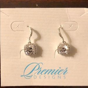 Premier crystal drop earrings